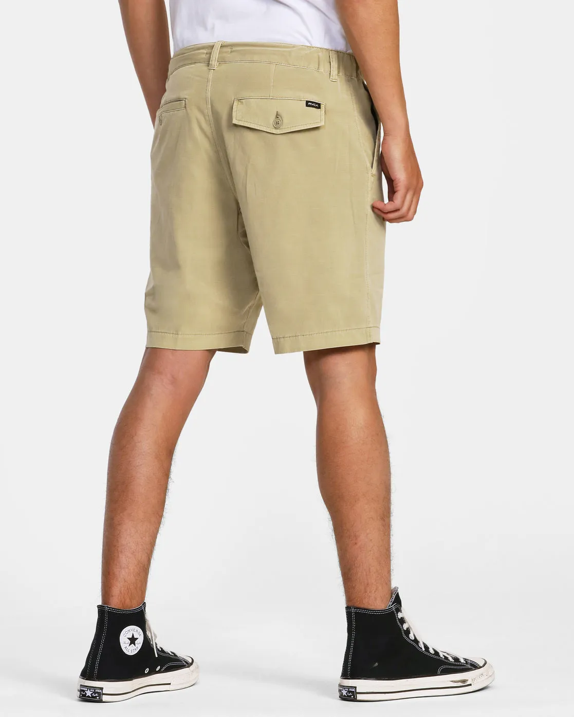 All Time Coastal Rinsed Hybrid 19 Shorts - Khaki