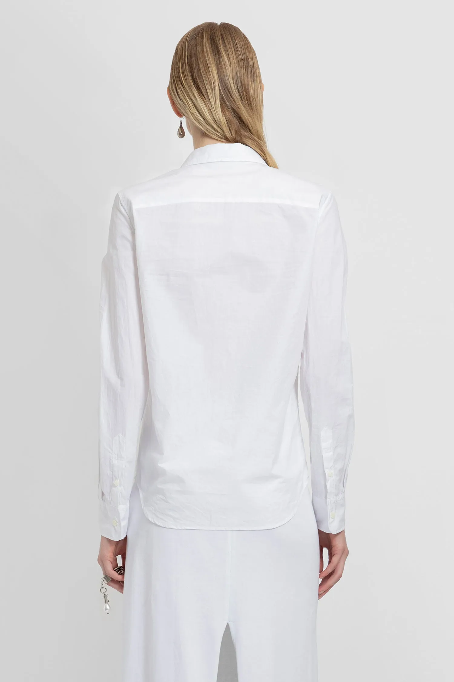 ANN DEMEULEMEESTER WOMAN WHITE SHIRTS