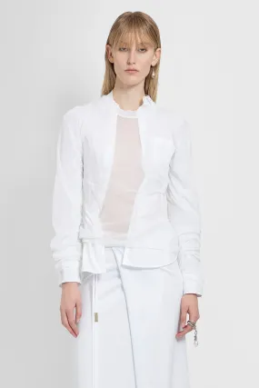 ANN DEMEULEMEESTER WOMAN WHITE SHIRTS