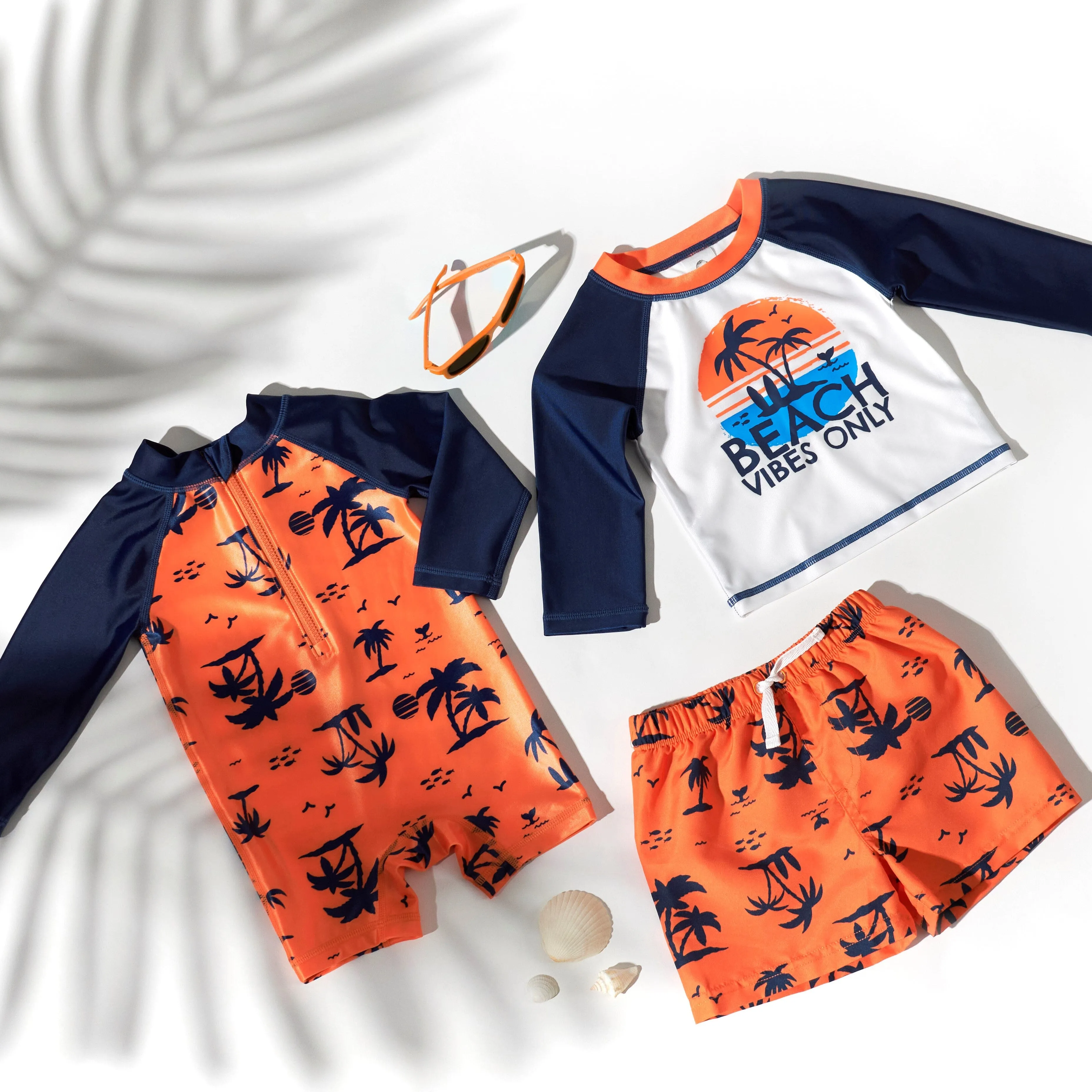 Baby & Toddler Boys UPF 50  Vacation Vibes Rash Guard