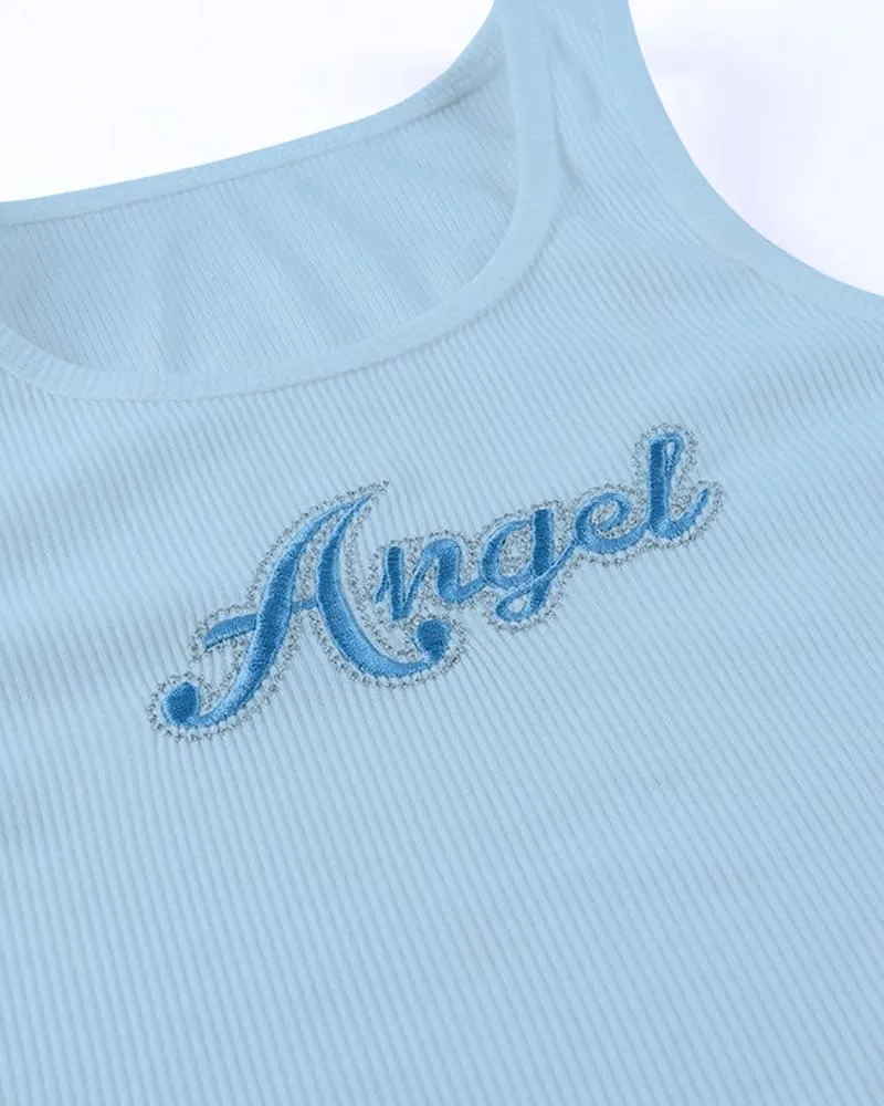 Baby Angel Cropped Tank