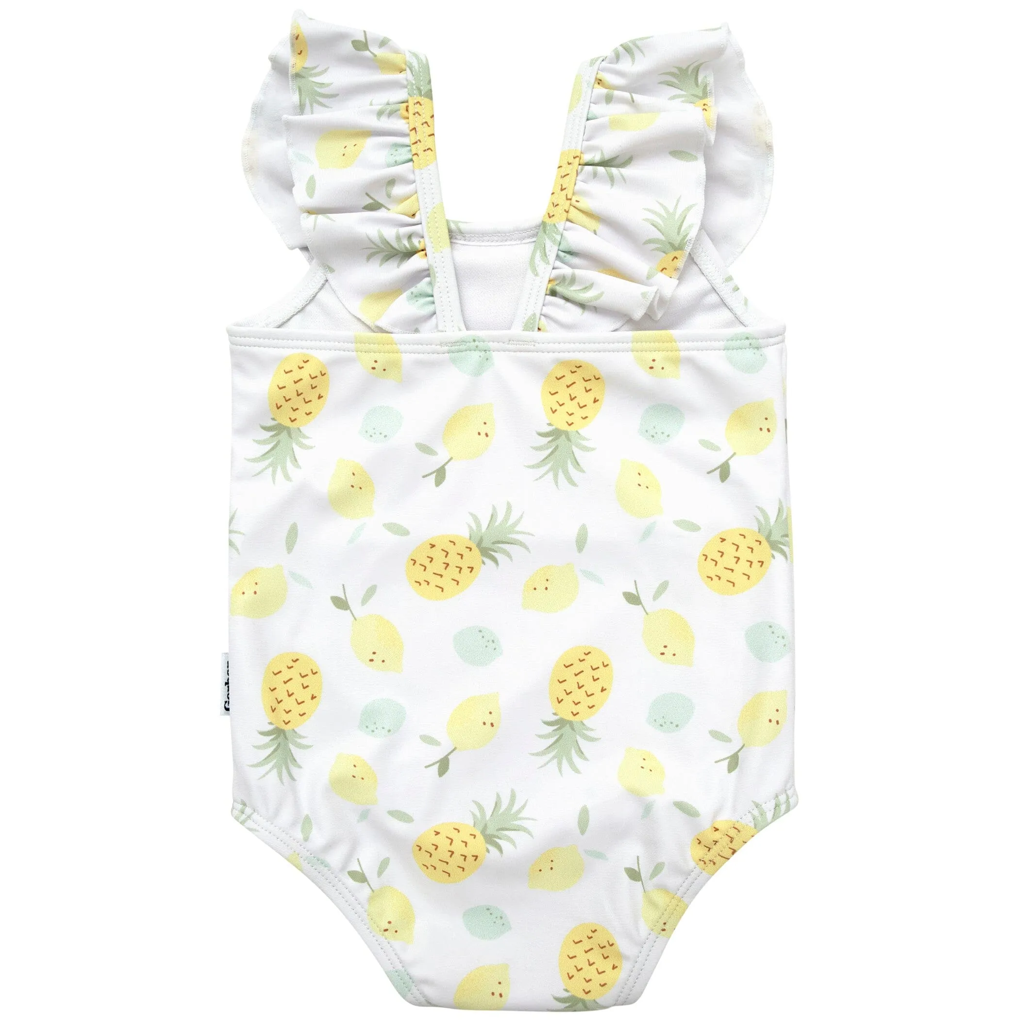 Baby Girls UPF 50  Pineapples One-Piece Swimsuit