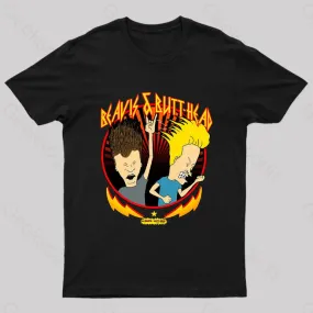 Beavis and Butt Head Metal Colors Rock Out Nerd T-Shirt