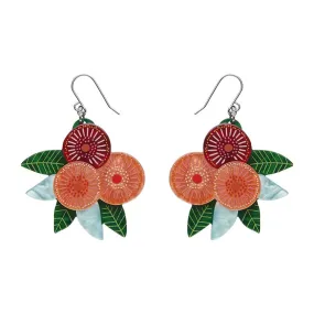 Brilliant Blossoms Flowering Gum Drop Earrings