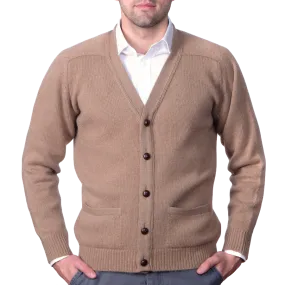 Camel Hair Cardigan - 2 ply