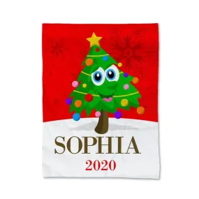 Christmas Tree Blanket - Medium