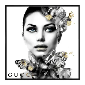 Claudia Gold Fashion Art