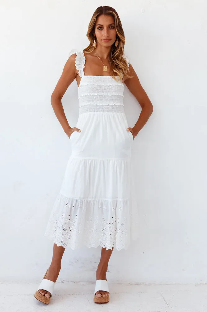 Daystar Midi Dress White