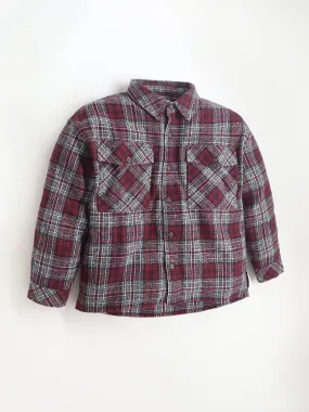 Elegent Unisex Full Sleeve Check Shirt