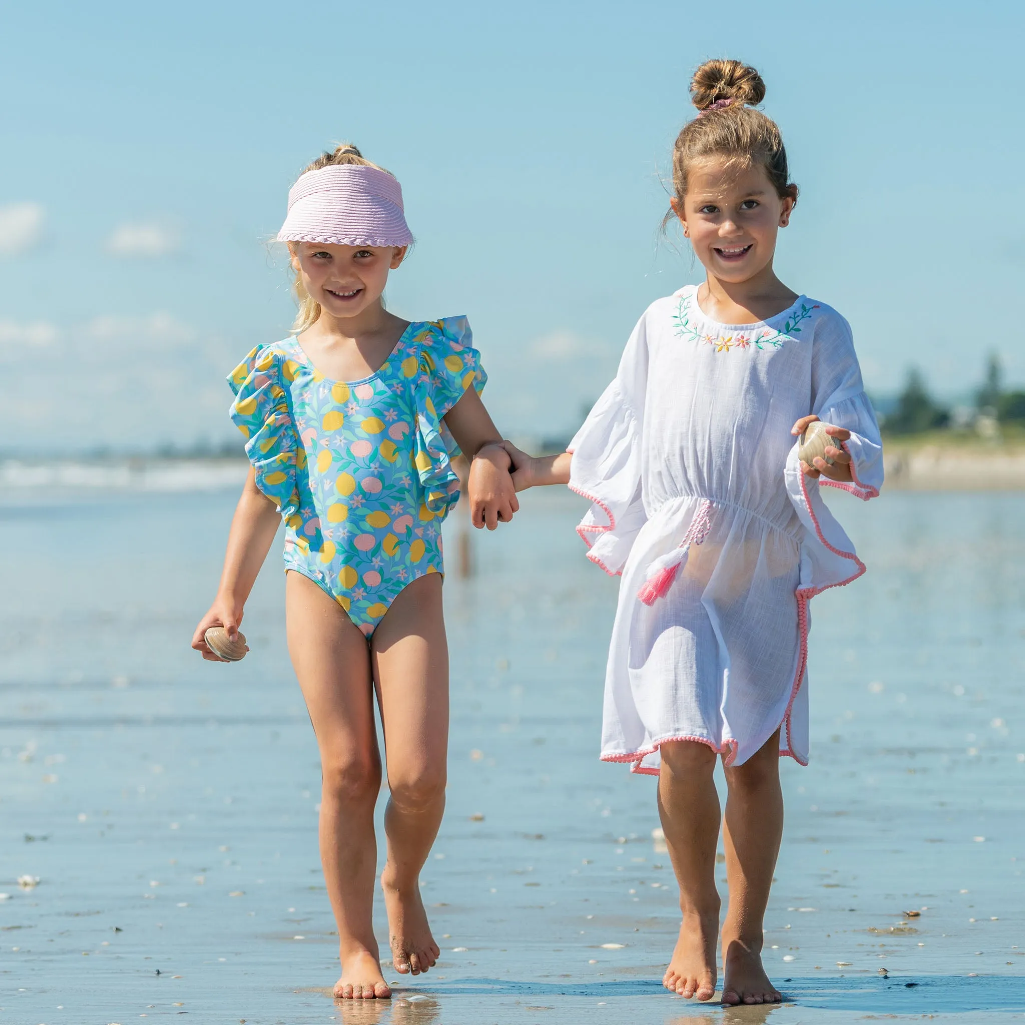 Lemon Drops Wide Frill Swimsuit