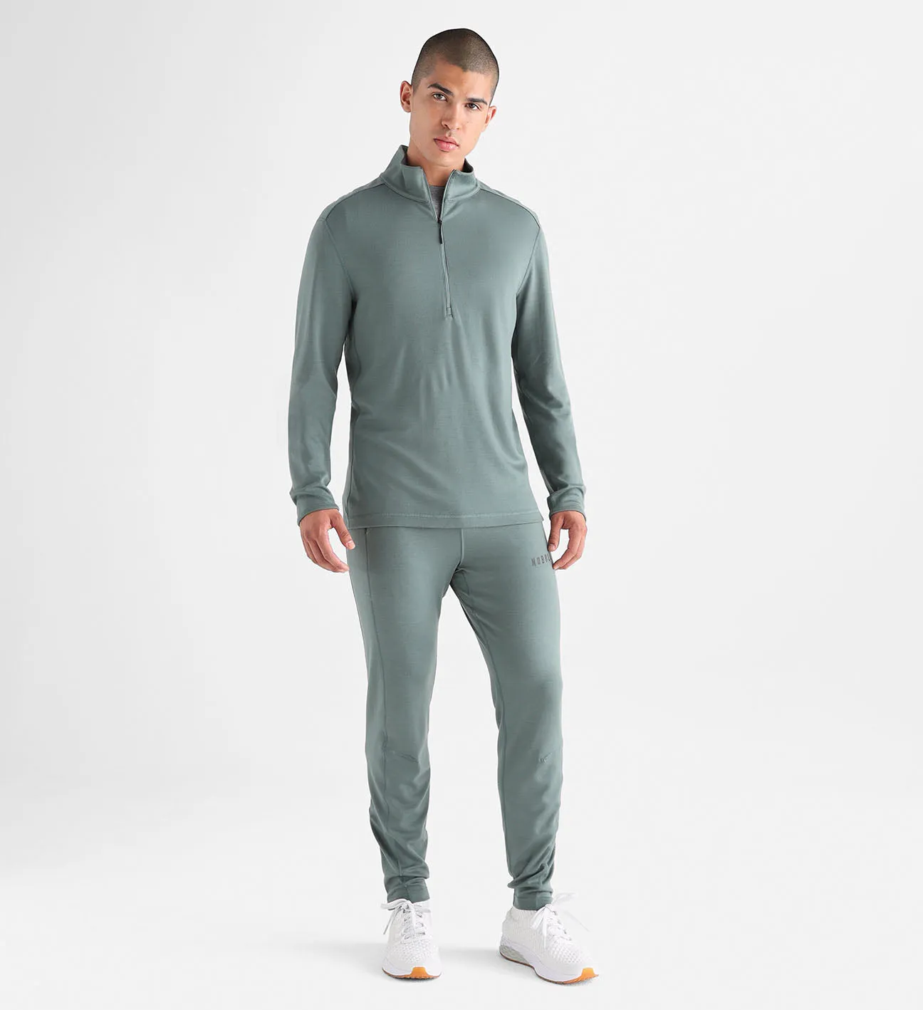 Men's Blended Merino Wool 1/4 Zip