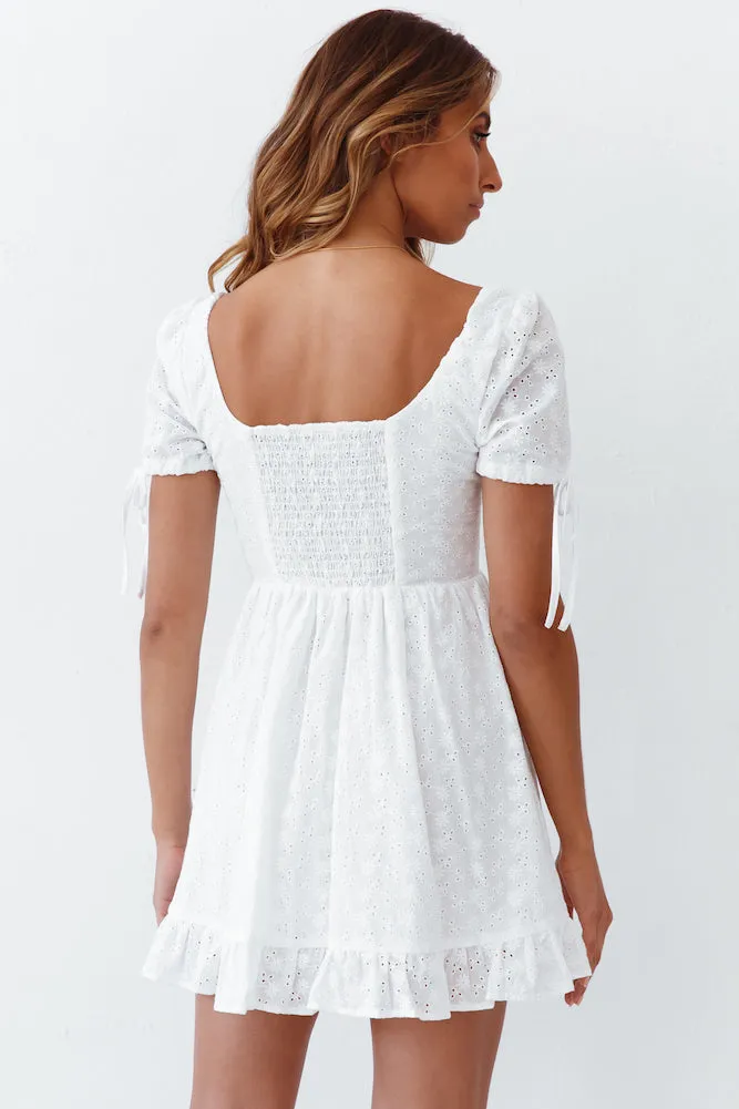 Montreux Dress White