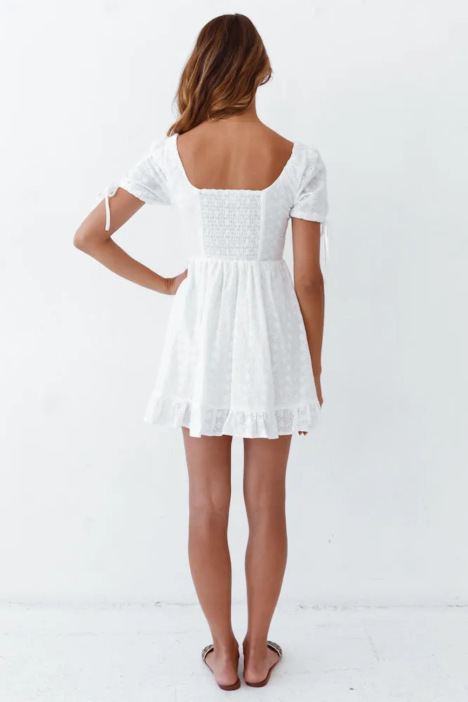 Montreux Dress White