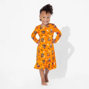 PAW Patrol: Halloween Pups Bamboo Girls' Long Sleeve Dress