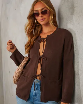 Phoebe Front Tie Cardigan