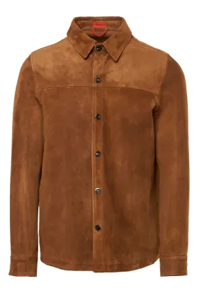 Suede Overshirt