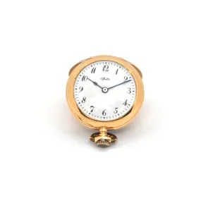 Tiffany & Co. 18K Yellow Gold Open Faced Ladies Pocket Watch C.1920