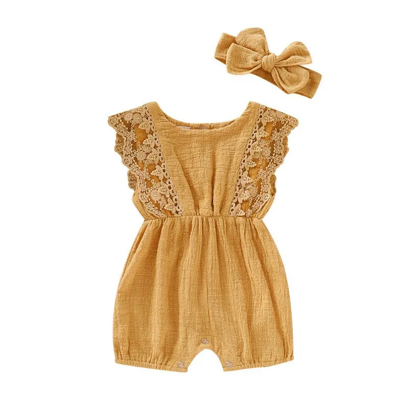 Toddler Flare Sleeve Jumpsuit