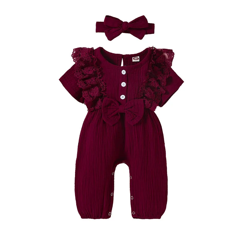 Toddler Flare Sleeve Jumpsuit