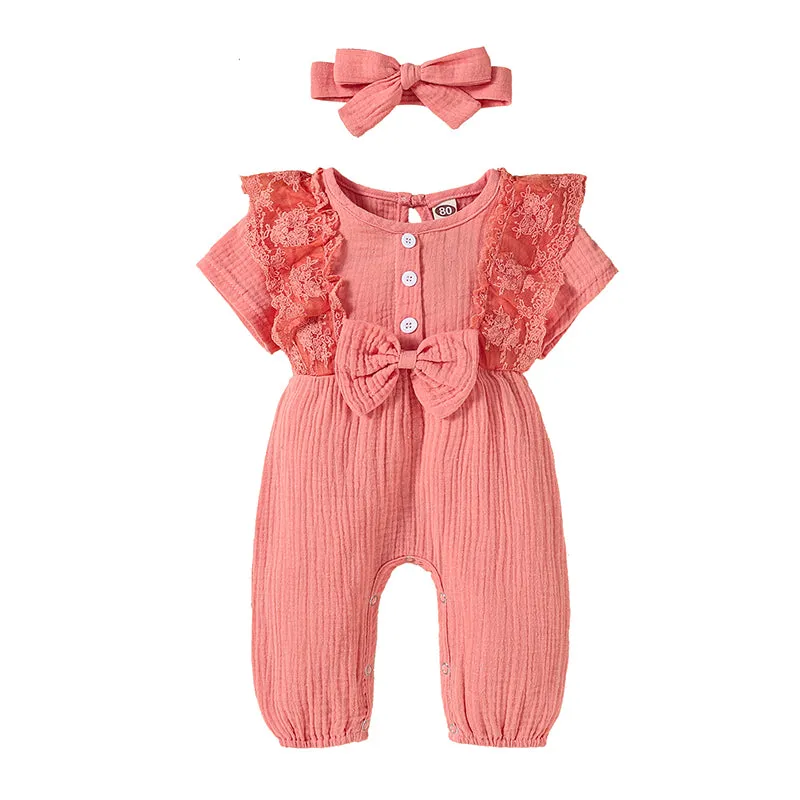 Toddler Flare Sleeve Jumpsuit