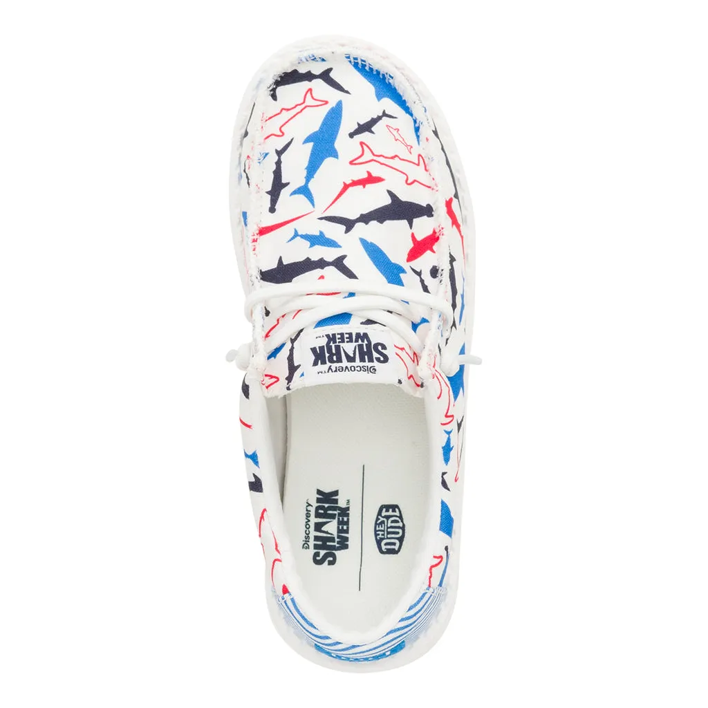 Wally Youth RWB Shark Week - Red/White/Blue