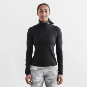 Women's Blended Merino Wool Turtleneck