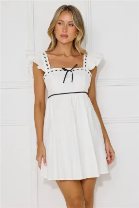 Zephyra Mini Dress White